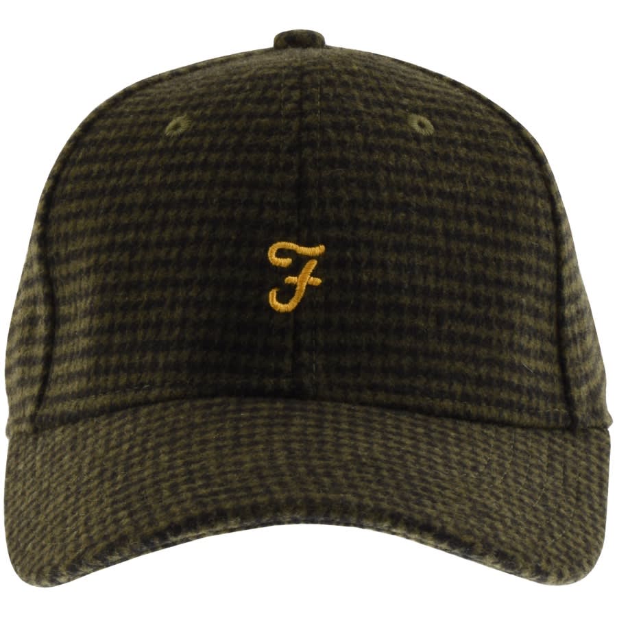 Alternative Image for ProductFarah Vintage Lasalle Hound Baseball Cap Green1